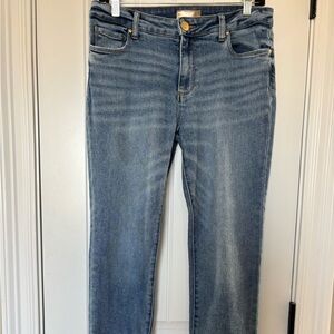 Kut from the Kloth Light Blue Straight Leg Jeans